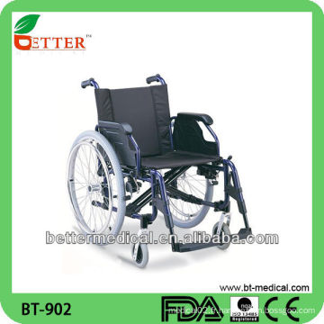 Fauteuil roulant en aluminium